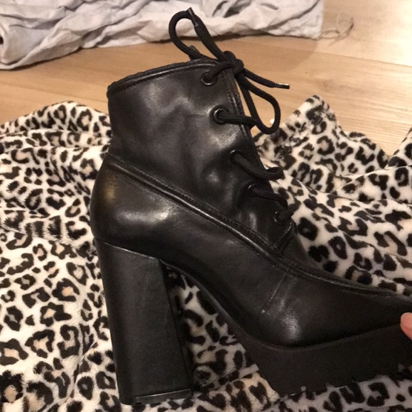 Schultz Black Ankle Boots - Picture 3 of 3